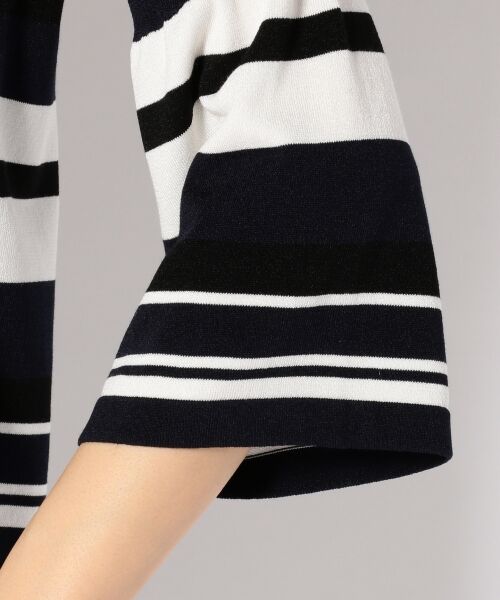 **SONIA RYKIEL COLLECTION / ソニア リキエル コレクション ニット・セーター | 【春夏新作】スパングルエッジ ボーダーニット | 詳細10