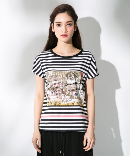 セール】 ART-TEE プリントTシャツ3 （Tシャツ）｜＊＊SONIA