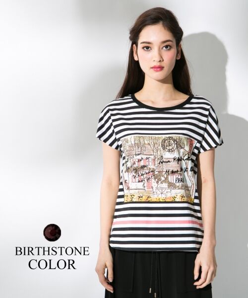 セール】 ART-TEE プリントTシャツ3 （Tシャツ）｜＊＊SONIA RYKIEL