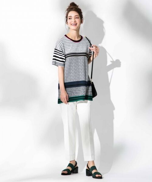 良品　SONIA RYKIEL ソニアリキエル　ニット　セーター　リボン　40 SONIA RYKIEL - 良品 SONIA RYKIEL ソニアリキエル ニット セーター