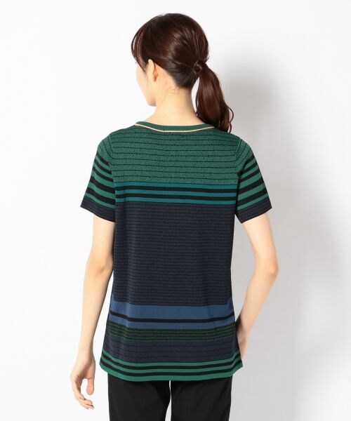 美品　SONIA RYKIEL ソニアリキエル　ニット　セーター　ラインストーン SONIA RYKIEL レディース ニット M 黒 ラインストーンロゴ - メルカリ