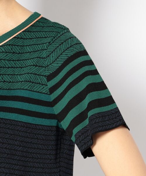 良品　SONIA RYKIEL ソニアリキエル　ニット　セーター　リボン　40 SONIA RYKIEL - 良品 SONIA RYKIEL ソニアリキエル ニット セーター
