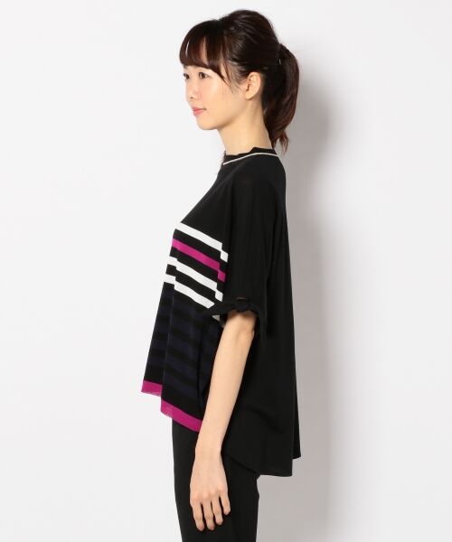 セール】 【通常販売開始】マルチボーダーリボン ニット