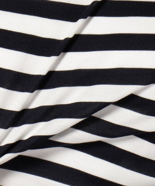 ＊＊SONIA RYKIEL COLLECTION / ソニア リキエル コレクション Tシャツ | バイカラーボーダー ５分袖カットソー | 詳細8