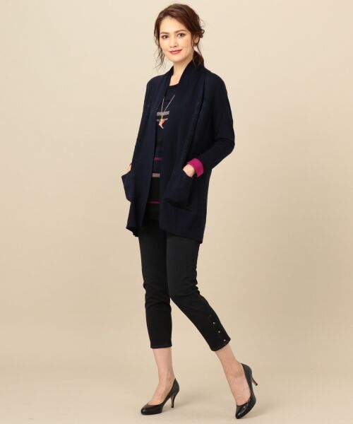 SONIA by RYKIEL ニットコート・40□ソニアバイソニアリキエル