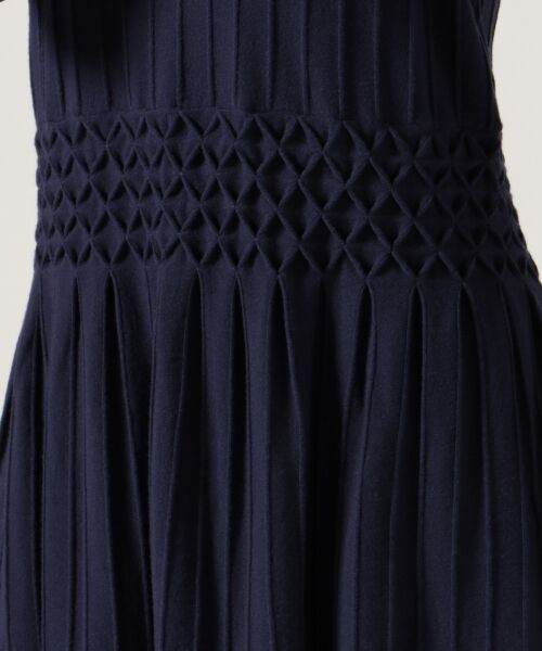 **SONIA RYKIEL COLLECTION / ソニア リキエル コレクション ミニ丈・ひざ丈ワンピース | 【洗える】レーシィタックギャザー ワンピース | 詳細13