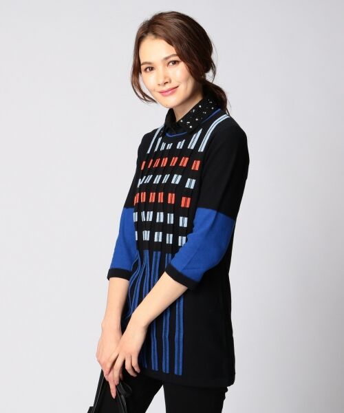 ＊＊SONIA RYKIEL COLLECTION / ソニア リキエル コレクション ニット・セーター | 【洗える】チェックニット | 詳細1