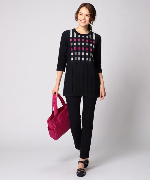 ＊＊SONIA RYKIEL COLLECTION / ソニア リキエル コレクション ニット・セーター | 【洗える】チェックニット | 詳細14