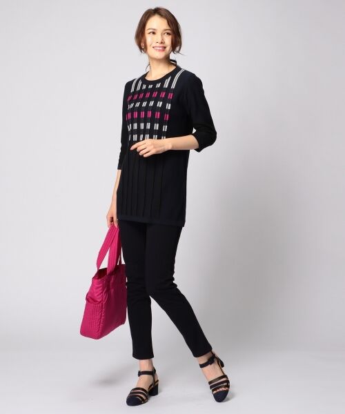 ＊＊SONIA RYKIEL COLLECTION / ソニア リキエル コレクション ニット・セーター | 【洗える】チェックニット | 詳細11