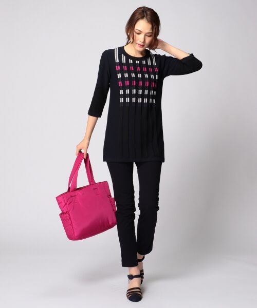 ＊＊SONIA RYKIEL COLLECTION / ソニア リキエル コレクション ニット・セーター | 【洗える】チェックニット | 詳細12