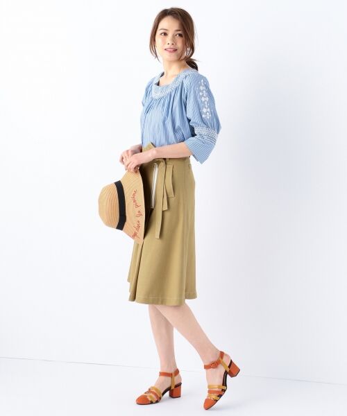 ＊＊SONIA RYKIEL COLLECTION / ソニア リキエル コレクション シャツ・ブラウス | 【通常販売開始】ストライプシャツ Vネックブラウス | 詳細11