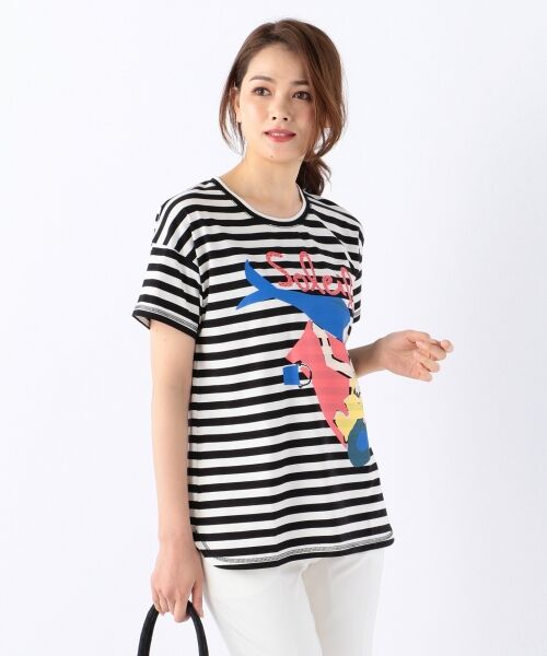 セール】 【洗える！】ビジュージャージー カットソー （Tシャツ