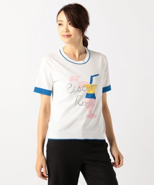 ＊＊SONIA RYKIEL COLLECTION / ソニア リキエル コレクション ニット・セーター | 【洗える】カクテルジャカード ニット | 詳細6