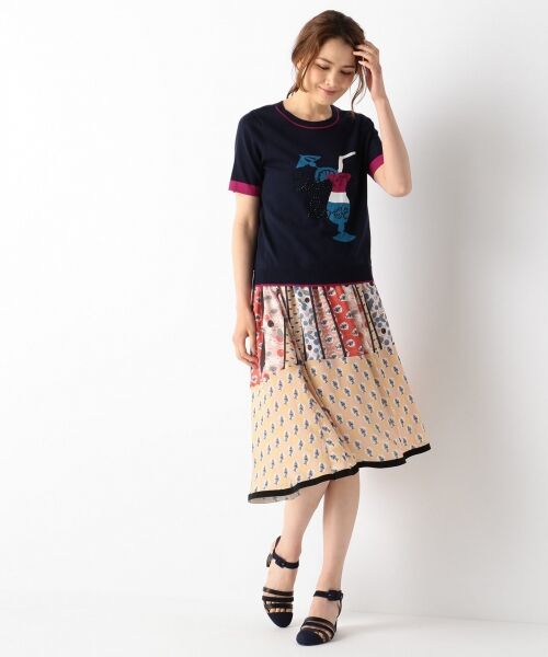 ＊＊SONIA RYKIEL COLLECTION / ソニア リキエル コレクション ニット・セーター | 【洗える】カクテルジャカード ニット | 詳細15