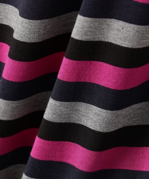 ＊＊SONIA RYKIEL COLLECTION / ソニア リキエル コレクション Tシャツ | 【定番人気】マルチボーダーコクシネル カットソー | 詳細7