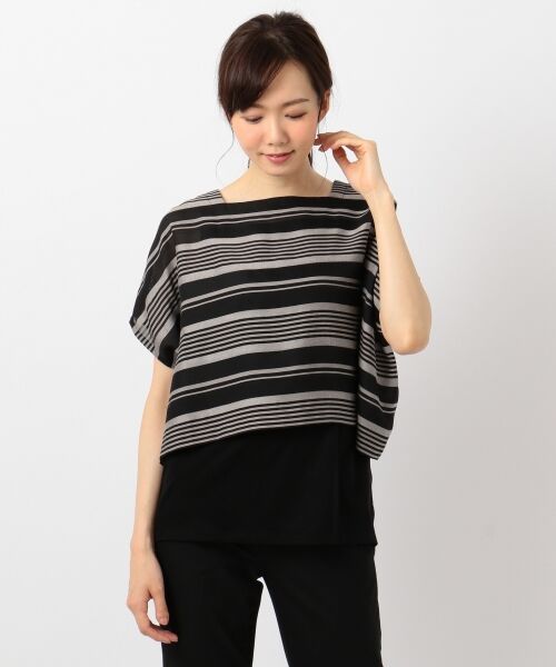 ＊＊SONIA RYKIEL COLLECTION / ソニア リキエル コレクション トップス | 【タンクトップセット】ボーダーブラウス | 詳細9