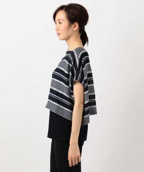 ＊＊SONIA RYKIEL COLLECTION / ソニア リキエル コレクション トップス | 【タンクトップセット】ボーダーブラウス | 詳細16