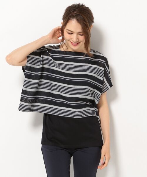 ＊＊SONIA RYKIEL COLLECTION / ソニア リキエル コレクション トップス | 【タンクトップセット】ボーダーブラウス | 詳細11