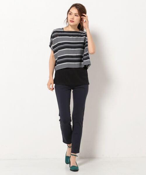 ＊＊SONIA RYKIEL COLLECTION / ソニア リキエル コレクション トップス | 【タンクトップセット】ボーダーブラウス | 詳細12