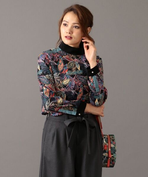 ＊＊SONIA RYKIEL COLLECTION / ソニア リキエル コレクション トップス | ジャルダン ディヴェール ブラウス | 詳細1