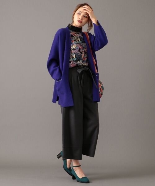 ＊＊SONIA RYKIEL COLLECTION / ソニア リキエル コレクション トップス | ジャルダン ディヴェール ブラウス | 詳細5