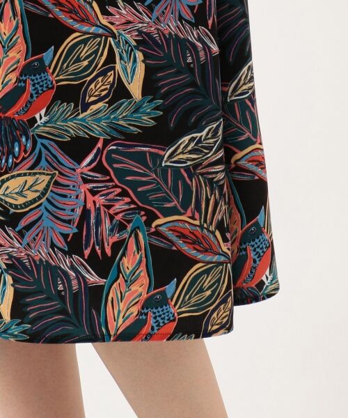 **SONIA RYKIEL COLLECTION / ソニア リキエル コレクション ミニ丈・ひざ丈ワンピース | 【洗える】ジャルダン ディヴェール ワンピース | 詳細10