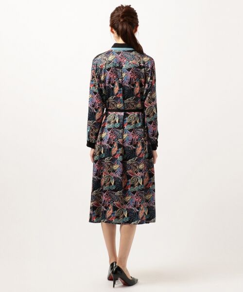 **SONIA RYKIEL COLLECTION / ソニア リキエル コレクション ミニ丈・ひざ丈ワンピース | 【洗える】ジャルダン ディヴェール ワンピース | 詳細7