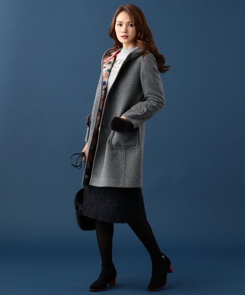 ＊＊SONIA RYKIEL COLLECTION / ソニア リキエル コレクション ミニ・ひざ丈スカート | 【洗える】フルールディベールジャガード スカート | 詳細5