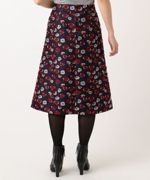 ＊＊SONIA RYKIEL COLLECTION / ソニア リキエル コレクション ミニ・ひざ丈スカート | 【洗える】フルールディベールジャガード スカート | 詳細11