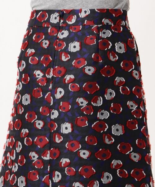 ＊＊SONIA RYKIEL COLLECTION / ソニア リキエル コレクション ミニ・ひざ丈スカート | 【洗える】フルールディベールジャガード スカート | 詳細12