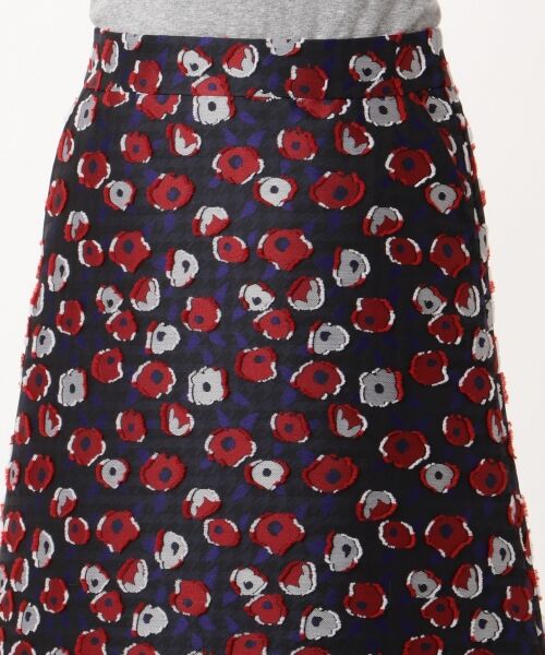 ＊＊SONIA RYKIEL COLLECTION / ソニア リキエル コレクション ミニ・ひざ丈スカート | 【洗える】フルールディベールジャガード スカート | 詳細13