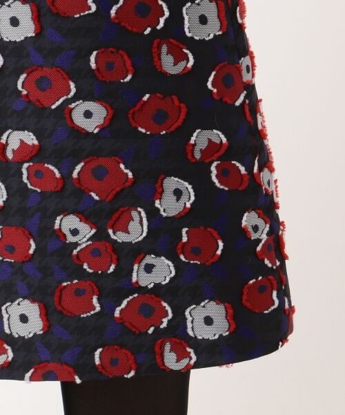 ＊＊SONIA RYKIEL COLLECTION / ソニア リキエル コレクション ミニ・ひざ丈スカート | 【洗える】フルールディベールジャガード スカート | 詳細15