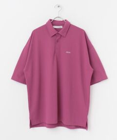 『吸水速乾』『UVカット』OOPS　ワイドポロシャツ