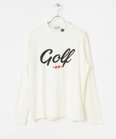 ELECTRIC GOLF　GOLF LOGO MOCK NECK LONG-SLEEVE