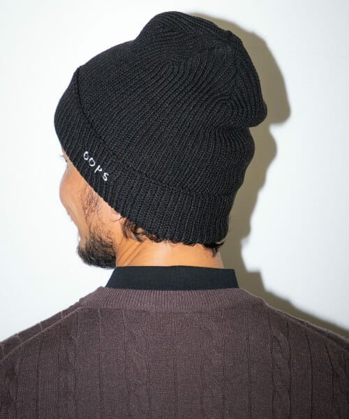 OOPS 刺繍ニット帽 （ニットキャップ）｜Sonny Label / サニーレーベル 