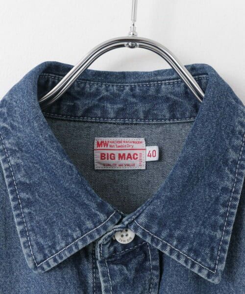 セール】 『別注』『セットアップ対応』BIG MAC×Sonny Label デニムオーバーシャツ ペイント （シャツ・ブラウス）｜Sonny  Label サニーレーベル ファッション通販 タカシマヤファッションスクエア