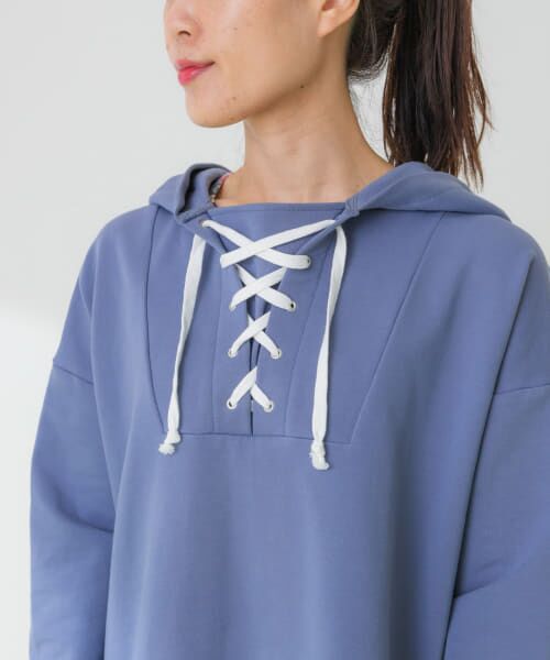 Sonny Label / サニーレーベル パーカー | SLAB Lace up Hoodie | 詳細25