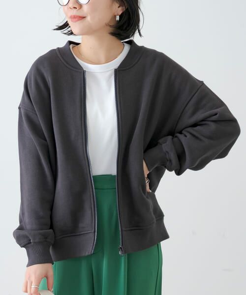 Sonny Label / サニーレーベル ブルゾン | MA-1スウェットブルゾン | 詳細9