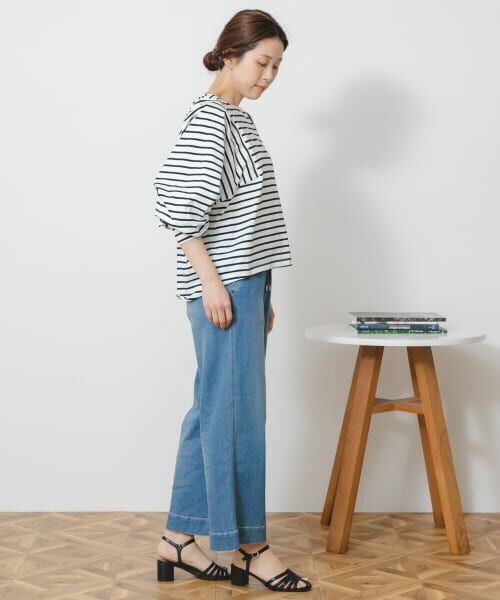 Sonny Label / サニーレーベル デニムパンツ | MONAME　DENIM EASY WIDE | 詳細10