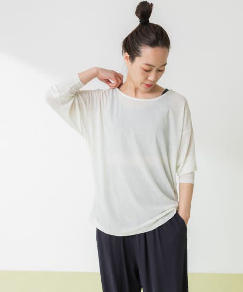 Sonny Label / サニーレーベル Tシャツ | SLAB Draped Back Long T-shirts | 詳細16