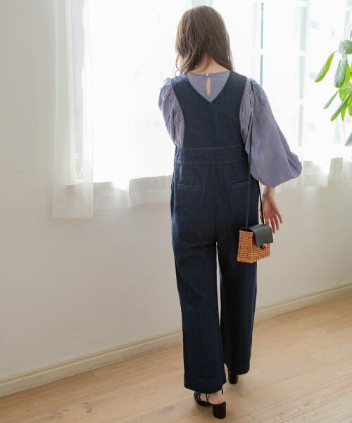 ポイント5倍 23SS 完売 ARGUE OVERSIZED OVERALL DENIM 黒