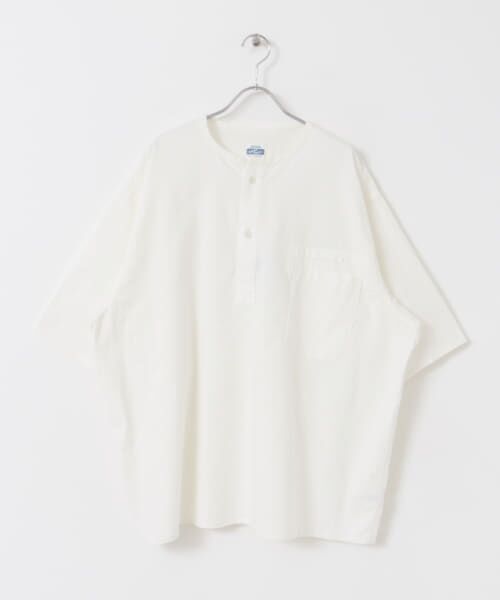 Sonny Label / サニーレーベル シャツ・ブラウス | ARMY TWILL　Cotton/Linen Henley Shirts | 詳細18