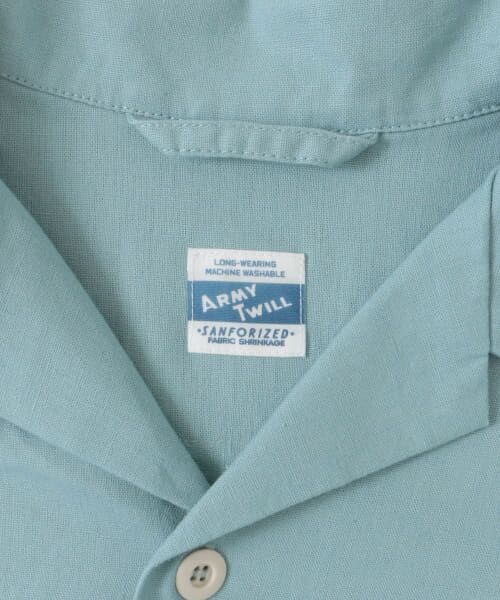 Sonny Label / サニーレーベル シャツ・ブラウス | ARMY TWILL　Cotton/Linen Utility Shirts | 詳細19