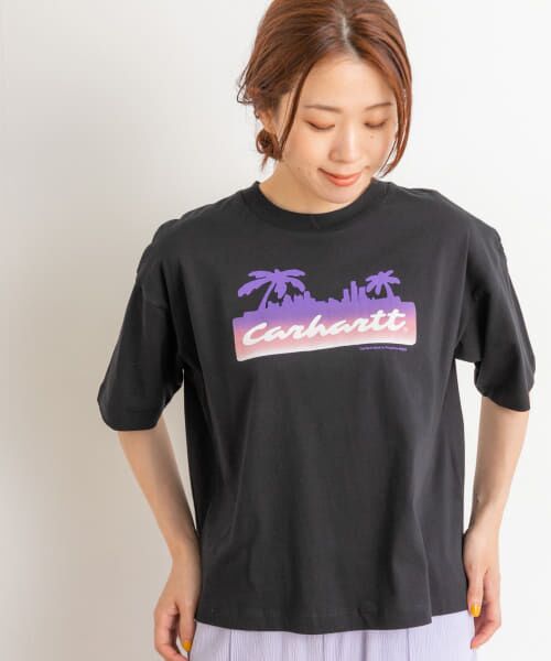 Sonny Label / サニーレーベル Tシャツ | carhartt　W SHORT-SLEEVE PALM SCRIPT T-SHIRTS | 詳細10