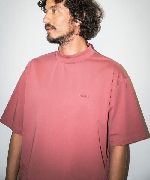 Sonny Label / サニーレーベル Tシャツ | 『吸水速乾』『UVカット』　OOPS　RyuAmbeコラボモックネックTシャツ | 詳細30