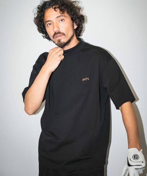 Sonny Label / サニーレーベル Tシャツ | 『吸水速乾』『UVカット』　OOPS　RyuAmbeコラボモックネックTシャツ | 詳細5