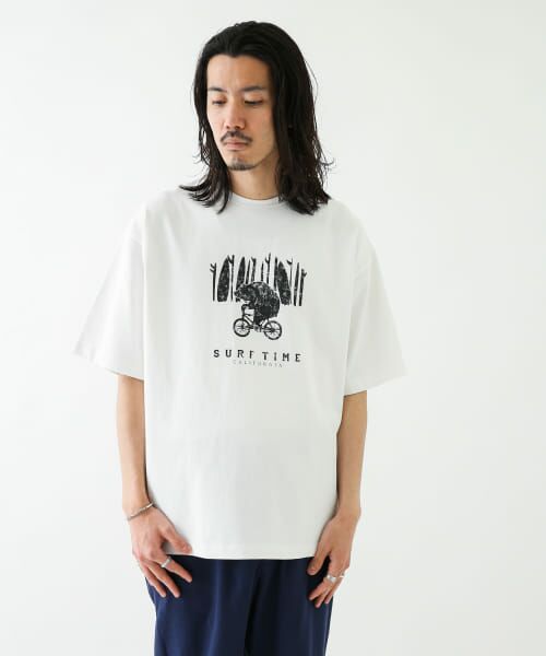 Sonny Label / サニーレーベル Tシャツ | ベアーモチーフグラフィックTシャツ | 詳細6