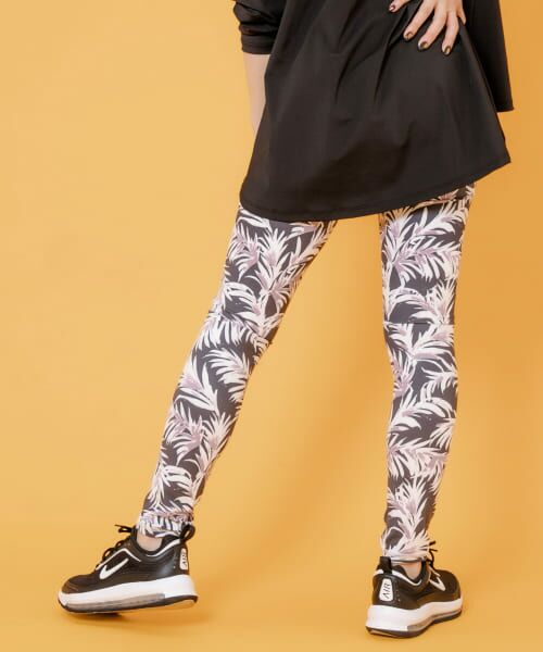 Sonny Label / サニーレーベル レギンス・スパッツ | SLAB Leaf Print Leggings | 詳細3