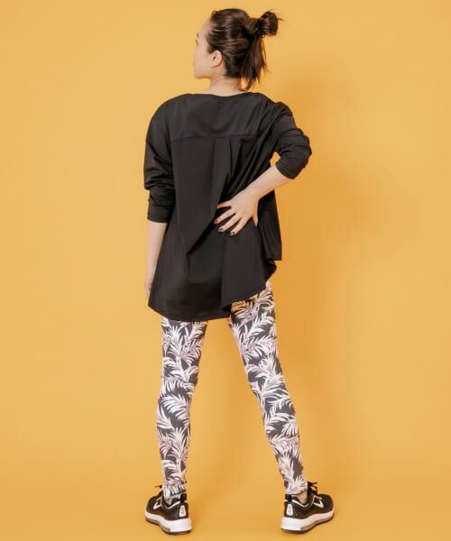 Sonny Label / サニーレーベル レギンス・スパッツ | SLAB Leaf Print Leggings | 詳細7