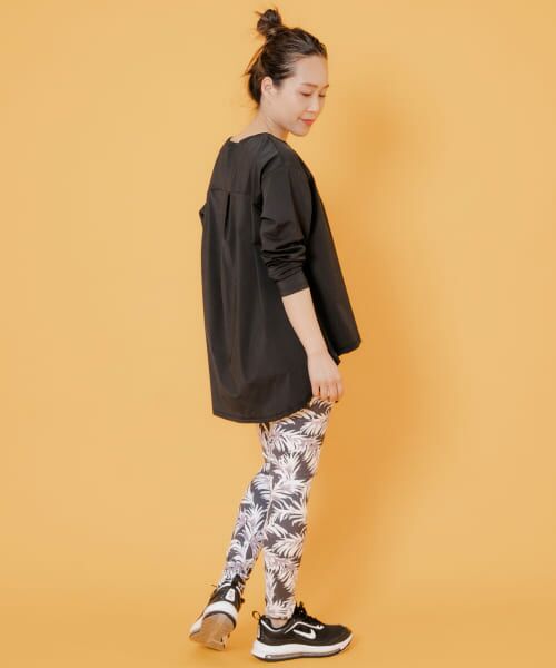 Sonny Label / サニーレーベル レギンス・スパッツ | SLAB Leaf Print Leggings | 詳細8